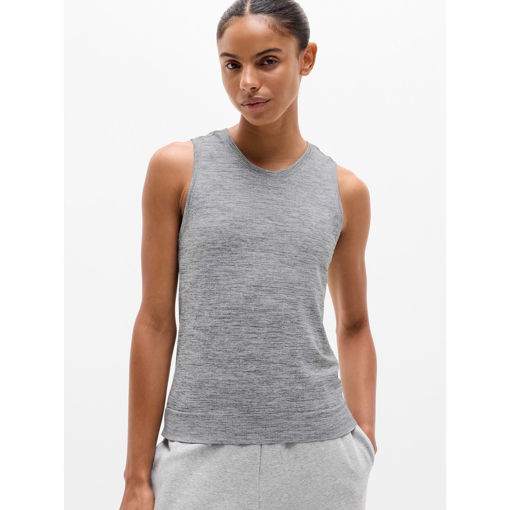 Athleta NWT In Motion Seamless Heather tank - Size Small - MSRP $59